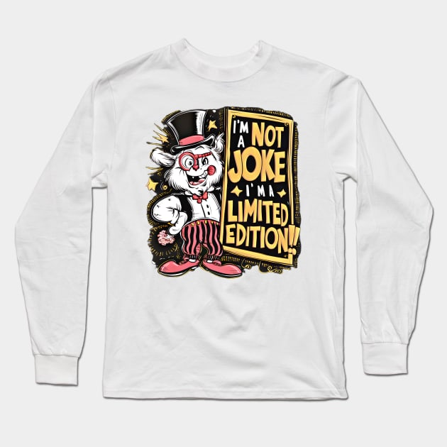 Clowning Glory: Exclusive Fool's Gold Long Sleeve T-Shirt by WEARWORLD